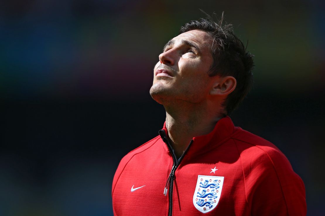 Lampard represented England 106 times and played in five major tournaments