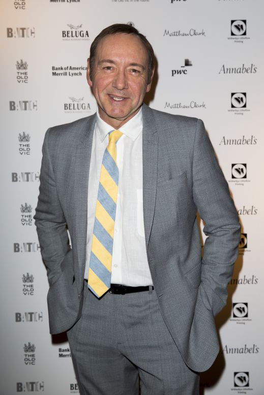 The shrewd Kevin Spacey is a notable producer -- his company, Trigger Street, has had a hand in such films as "Captain Phillips" and "The Social Network" -- and continues to shine as an actor, particularly in "House of Cards." Spacey earned $16 million in 2014.