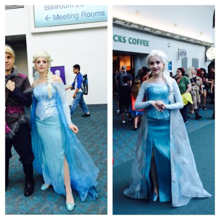 Elsa from the wildly popular Disney movie "Frozen" is certainly a hot costume this year.