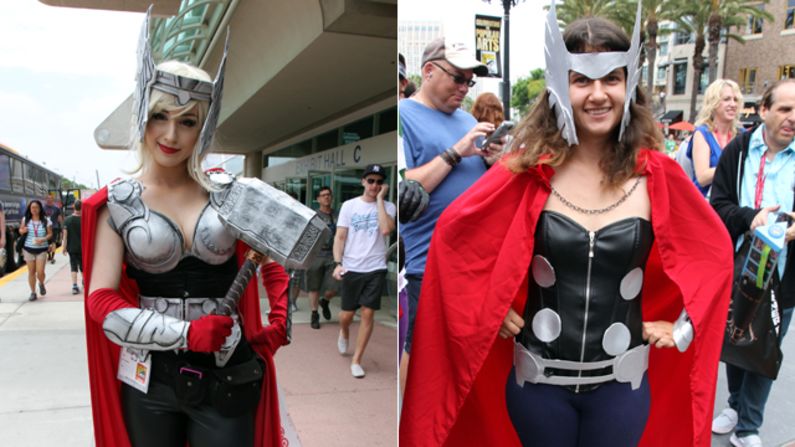 Now that Thor is going to be a woman in the comics, women cosplaying as Thor is more popular than ever.