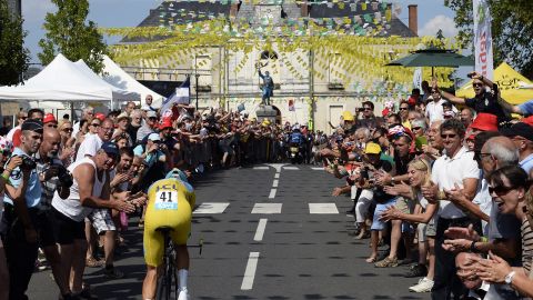 Italy's Vincenzo Nibali is expected to be crowned Tour de France winner Sunday. 