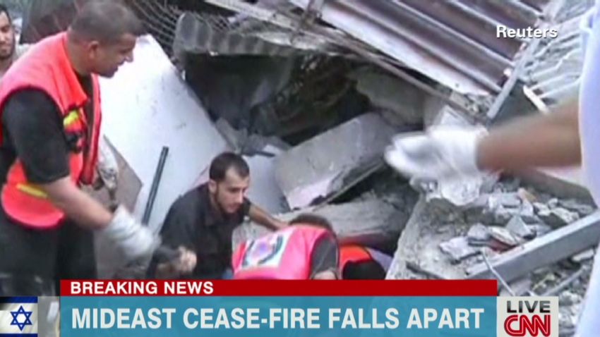 Mideast Cease Fire Falls Apart Cnn