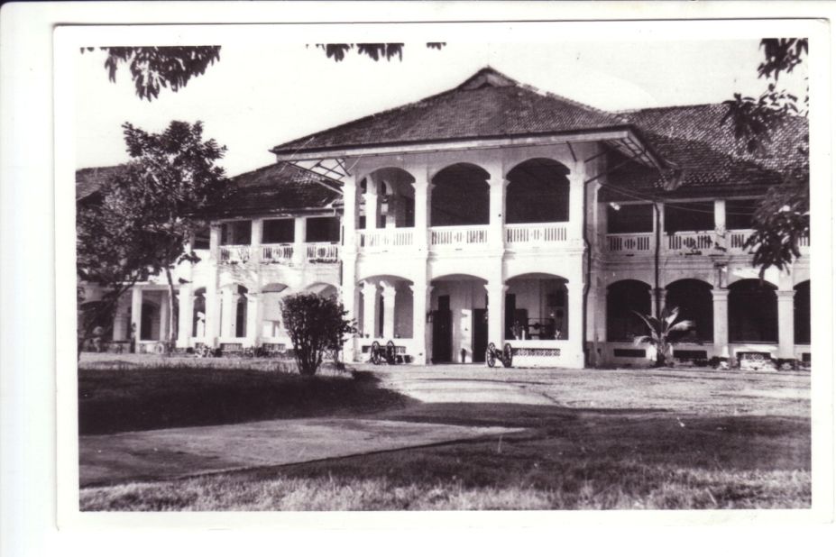 Singapore's Capella hotel was once the Royal Artillery Officers' Mess, seen here in the 1950s. 
