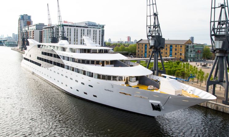 Can't afford a superyacht of your own? You could always stay at <a href="https://www.electriciancje.com/2014/08/11/sport/inside-londons-67m-superyacht-hotel/">London's Sunborn Superyacht Hotel. </a>Opened last year, it features 136 rooms costing between $300 and $1,600 per night.