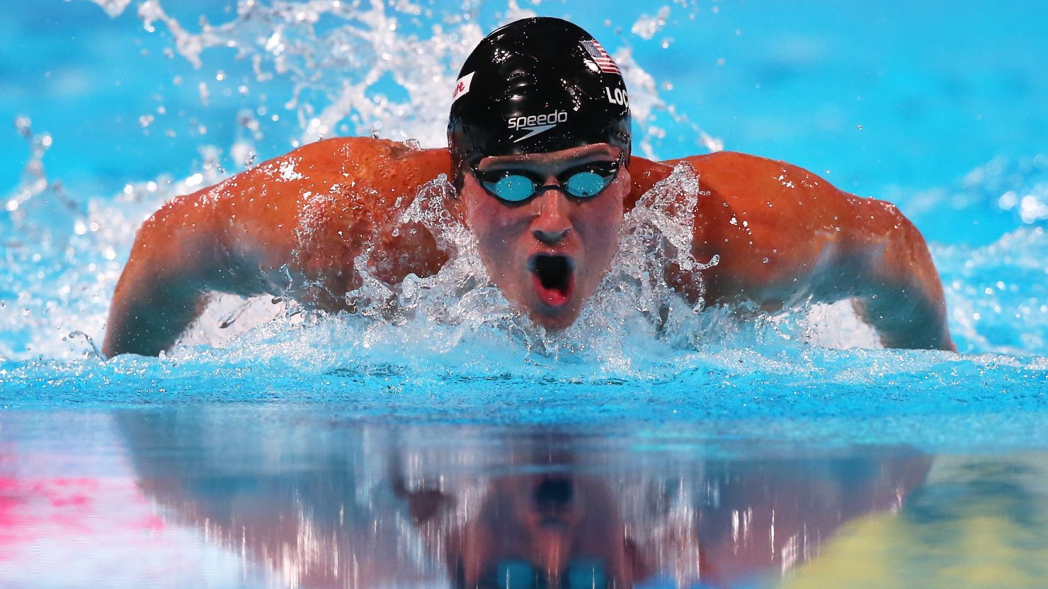 U.S. swimmer Ryan Lochte is a five-time Olympic champion.