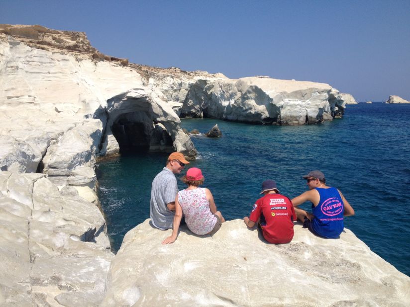 Milos has a lot to offer travelers: ancient thermal baths, underwater caves, an old pirate lair and 3rd-century catacombs decorated with Christian murals. 
