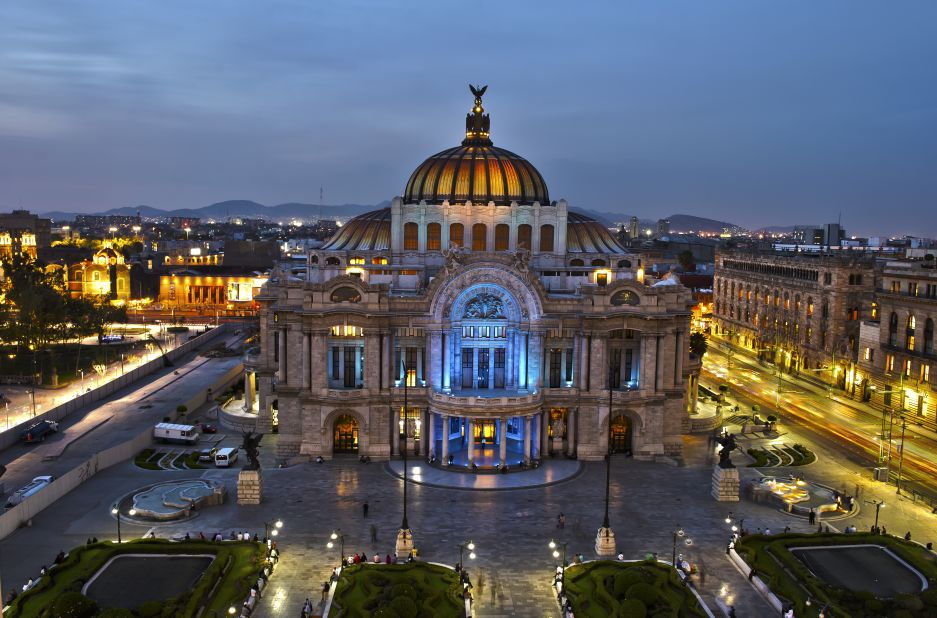 In ninth place in Travel + Leisure's 2014 best cities awards, Mexico City was rated for its experimental art scene and high design hotels.