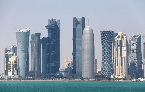 Small but wealthy, Qatar has the money to invest in its financial center and zero income tax has attracted many. 