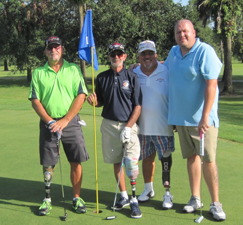 Veterans with disabilities have taken to golf as a recreational exercise and many compete in the World's Largest Golf Outing.