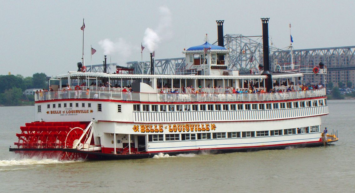Happy birthday to Kentucky's century-old Belle of Louisville, which still uses its original steam engines.