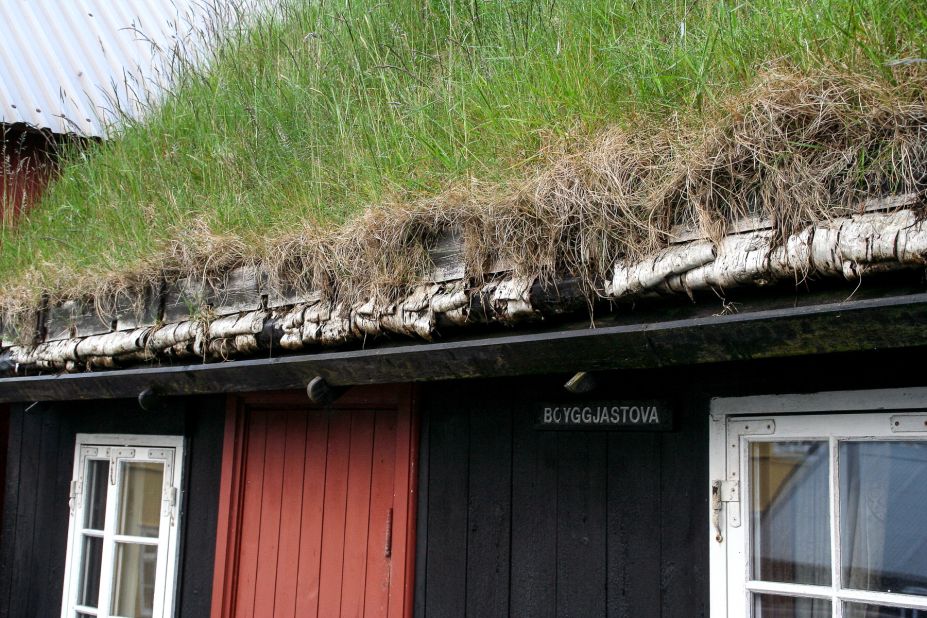 Modern architecture can be found on the Faroe Islands, but many locals still opt for grass roofs.