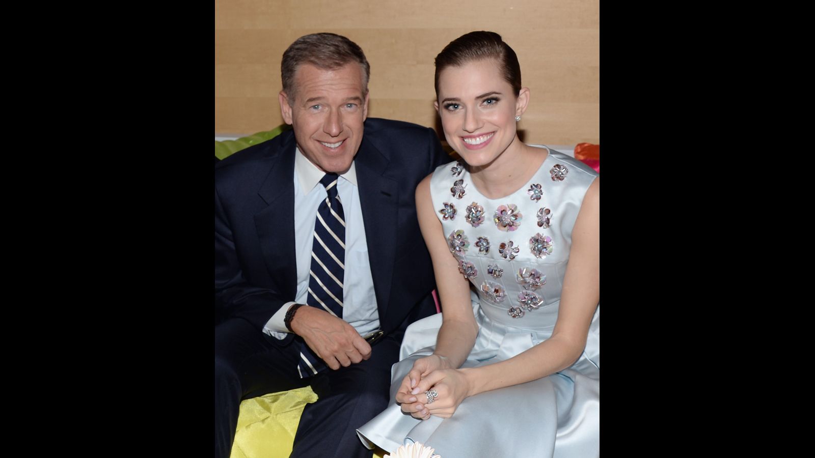 Brian Williams reports on daughter snagging 'Peter Pan