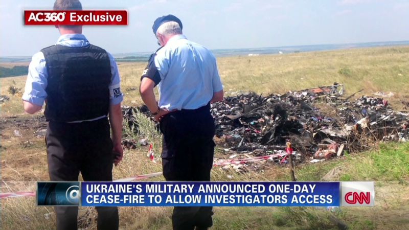 Inspector Shares Video Of MH17 Wreckage | CNN