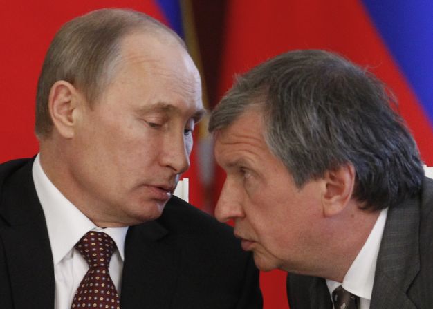 Igor Sechin, the CEO of Rosneft, has had his assets frozen as part of the U.S. sanctions against Russia.