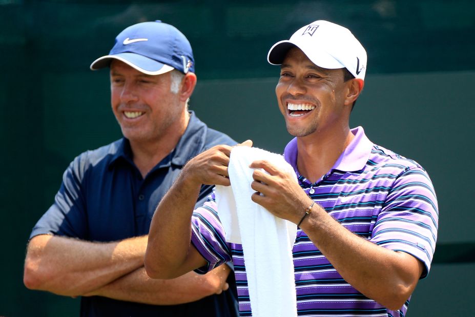 Tiger Woods and his former caddie Steve Williams enjoyed a very fruitful partnership. Woods won 13 of his 14 majors with the Kiwi on his bag and hasn't claimed another since they parted ways in 2011.