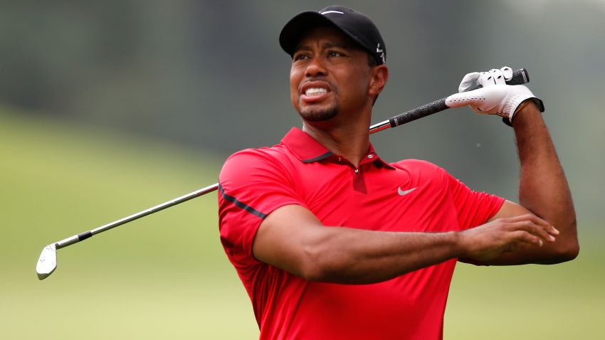 Tiger Woods has struggled for form since undergoing back surgery three months ago.