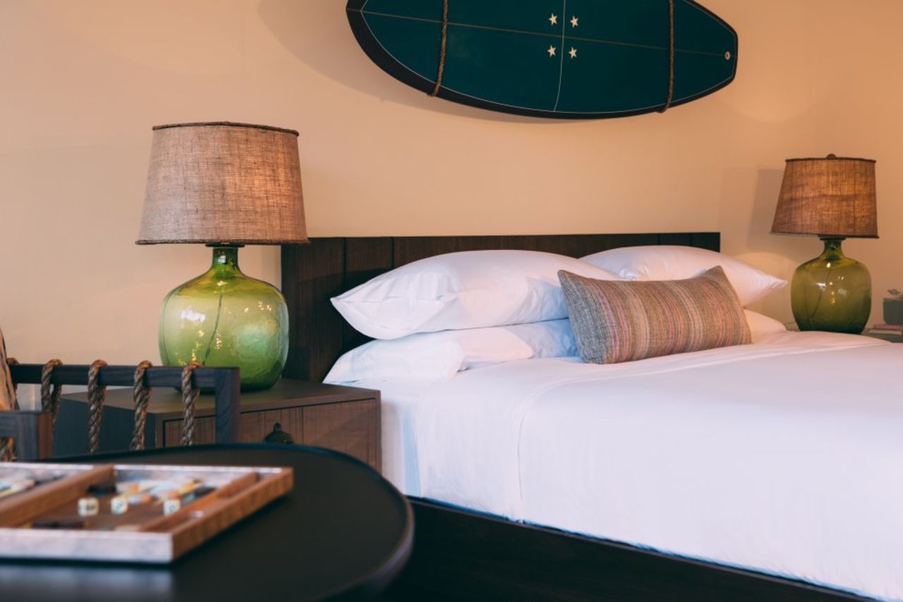 With a September 4 grand opening scheduled, the 158-room, 1960s-inspired Goodlands hotel outside of Santa Barbara bridges a casual surf lodge with a modern hotel.