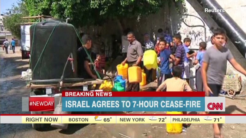 Officials: Israel, Hamas Agree To 72-hour Cease-fire | CNN