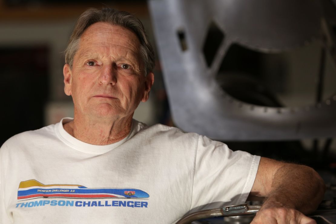 Danny Thompson is trying to become the fastest driver of a piston engine car, just like his dad, Mickey Thompson.
