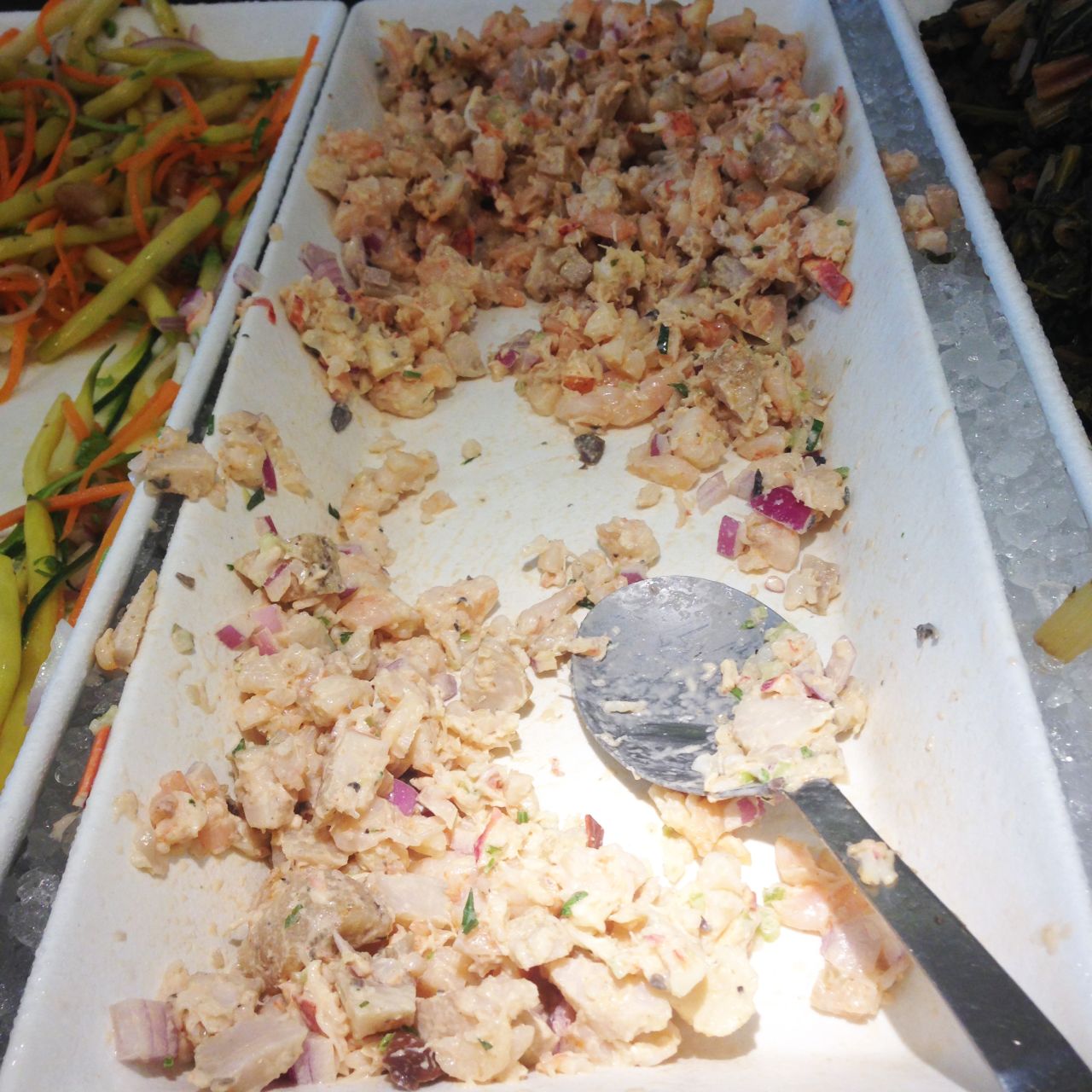 Time Warner Center's Park Cafe, New York: Seafood salad