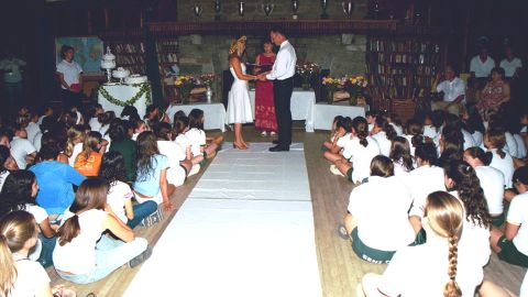 Jim and Beigette Gill tie the knot