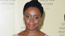 Chimamanda Ngozi Adichie is one of the Authors shortlisted for the 2014 Baileys Women's Prize For Fiction, pictured at the winner announcement at the Royal Festival Hall on June 4, 2014 in London, England. (Photo by Stuart C. Wilson/Getty Images for Baileys/Diageo