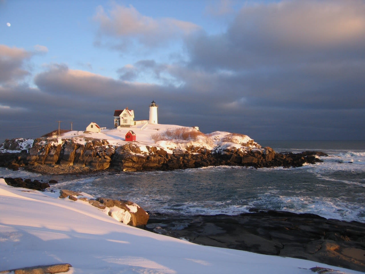 Nubble Light in York, Maine, is a central part of the community, as <a href="http://ireport.cnn.com/docs/DOC-1157810">Chris Schramm</a> describes it: "I've been all over the island and through the house and light. I've flown over it. I've been around it in an aluminum boat."