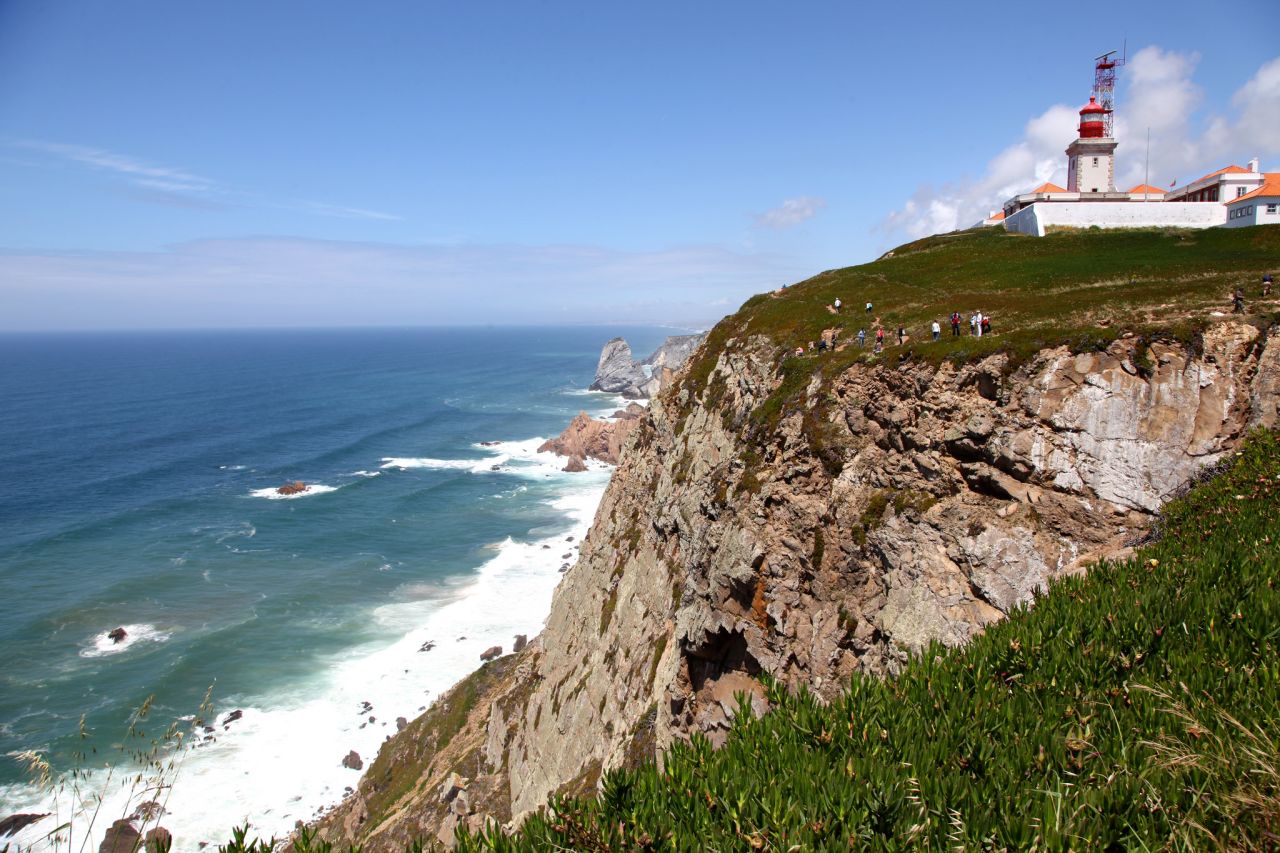 This lighthouse overlooks the scenic shore of Cabo da Roca, Portugal, in a photo taken by <a href="http://ireport.cnn.com/docs/DOC-1157305">Annie Love</a>. "On my first trip to Portugal, my friends and I were geocaching (using a GPS for a scavenger hunt of sorts) in the Lisbon area and decided to find the geocache at the westernmost point of continental Europe. The geocache brought us there, but the stunning views and neat hiking trails around the lighthouse kept us exploring for a bit. I returned to the lighthouse this past June, which is when I snapped the photo."