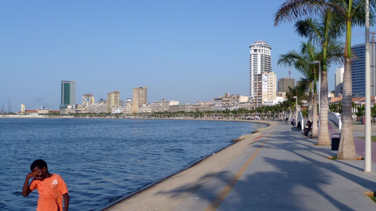Luanda's bayside has had a $350 million facelift.