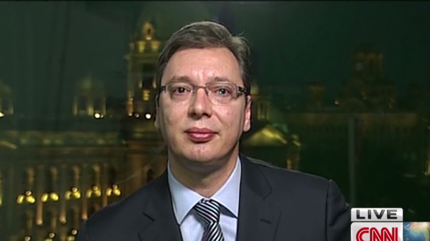 intv amanpour fred pleitgen serbia prime minister Aleksandar Vucic air_00075123.jpg
