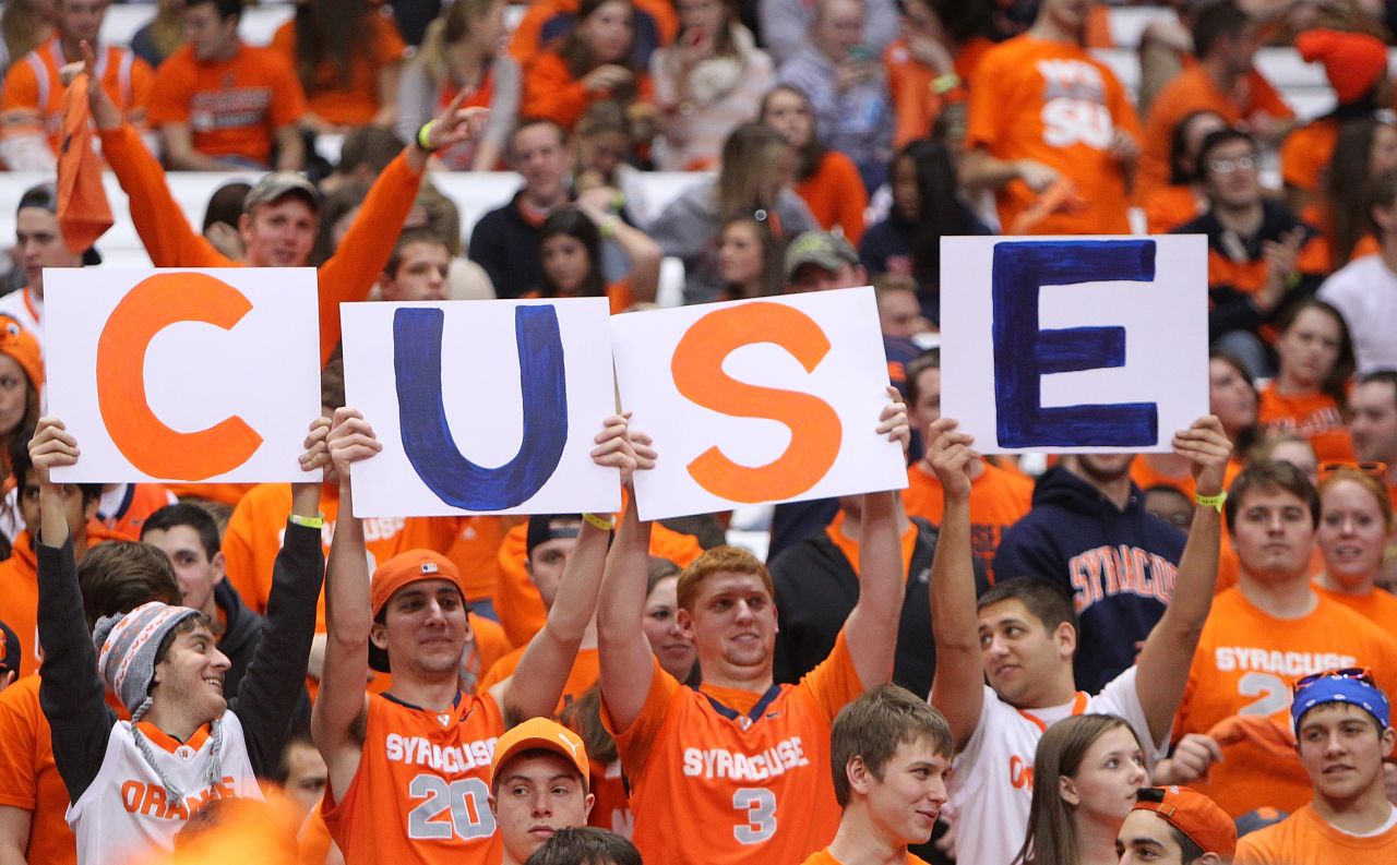Syracuse University in New York has been named the top party school in the nation by the Princeton Review. Click through the gallery for the rest of the top 10 schools on the list.
