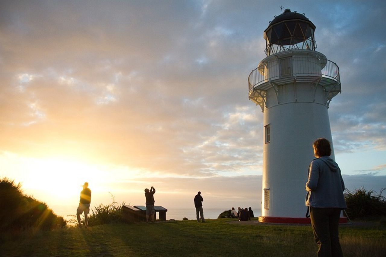The East Cape Lighthouse is seen at sunrise in this 2010 photo from <a href="http://ireport.cnn.com/docs/DOC-532301">Brendon Doran</a>. This beautiful lighthouse can be found in North Island, New Zealand. 