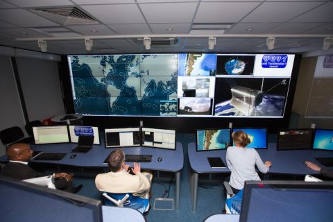 The SA catapult command and communication center in Oxford, UK