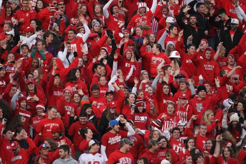 The University of Wisconsin-Madison Badgers stay busy partying, according to the list, which put them at No. 8.