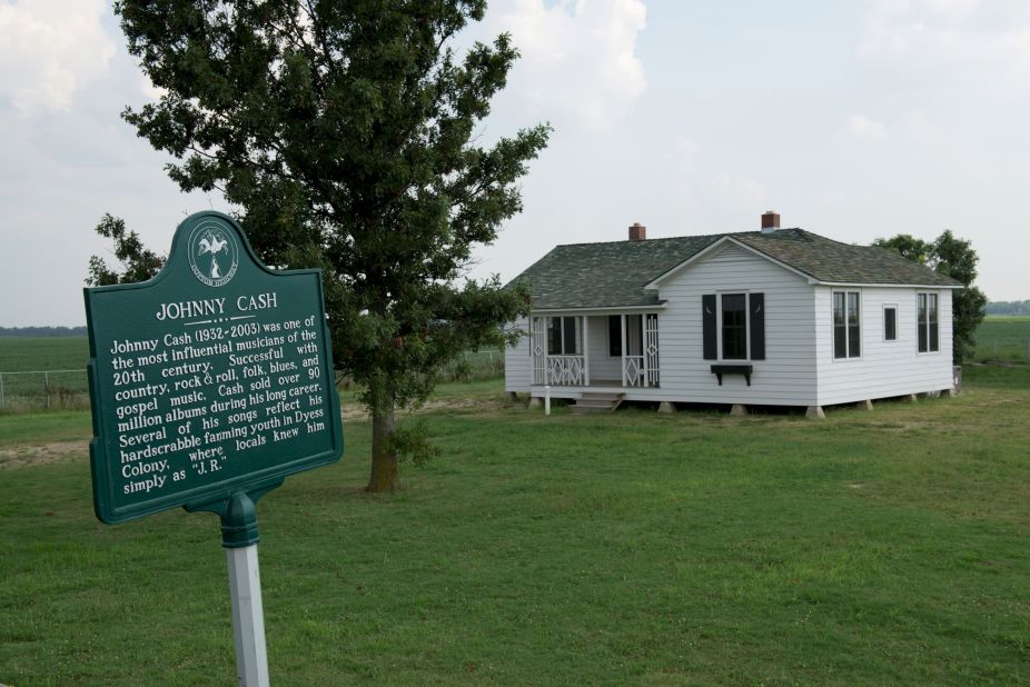 Now an Arkansas Heritage Site, Johnny Cash's boyhood home in Dyess has been restored and opens for tours on Saturday.