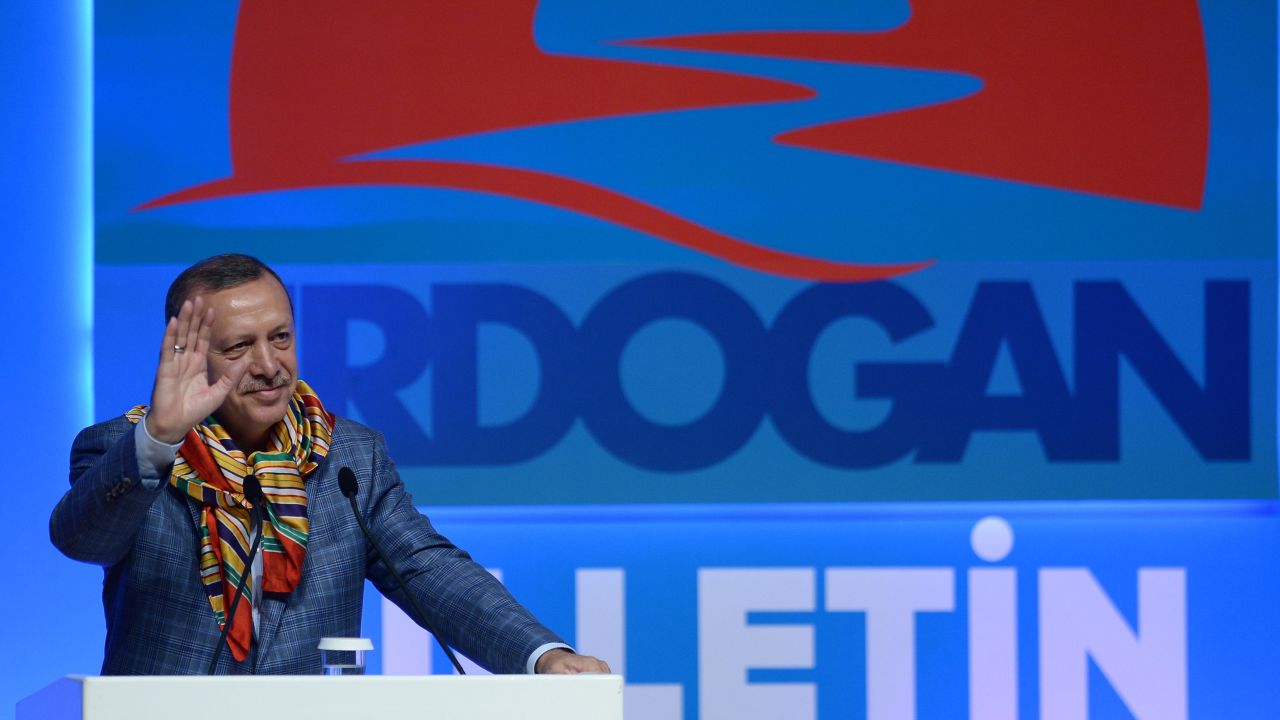 Erdogan addresses nomadic Turkish groups in Ankara on Wednesday, August 6. 