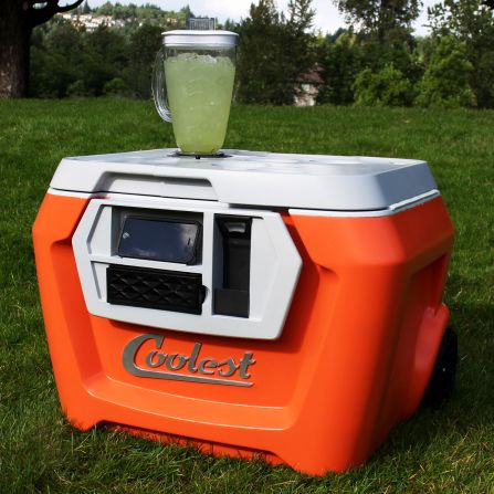 <strong><em>The coolest Kickstarter ever?</em></strong><br /><br />What's cool and made $13 million on Kickstarter? The <a href="http://coolestkickstarter.com/" target="_blank" target="_blank">Coolest</a> cooler, of course. What's special about it? It includes a blender, waterproof Bluetooth speaker, USB charger, cutting board and bottle opener. A "portable party", as its creator describes it.<br /><br />That's enough to achieve the most successful Kickstarter campaign of all time, which <a href="http://money.cnn.com/2014/08/29/smallbusiness/coolest-cooler-kickstarter-campaign-ends/">passed</a> its humble $50,000 goal within 36 hours of launching, this past July. And then it skyrocketed all the way to $13,285,226.<br /><br />Backers of the <a href="https://www.kickstarter.com/projects/ryangrepper/coolest-cooler-21st-century-cooler-thats-actually" target="_blank" target="_blank">campaign</a> will be the first to receive their coolers, early next year. General distribution will begin shortly thereafter, with a price tag of $299.