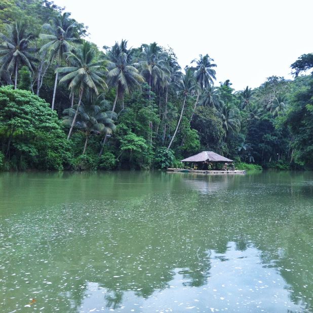 Cruising along the <a href="http://ireport.cnn.com/docs/DOC-1159077">Loboc River</a> on Bohol Island in the Philippines, Sylvie Nguyen said she loved the local charm, like this "floating stage of dancing and singing ladies."