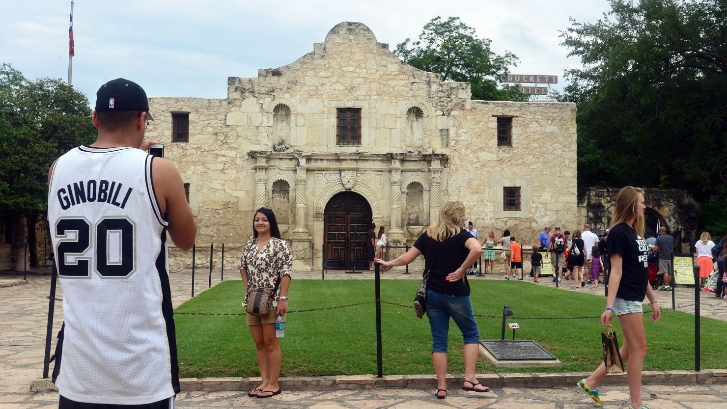 The Alamo is part of the San Antonio Missions system, which was approved as a UNESCO World Heritage site.