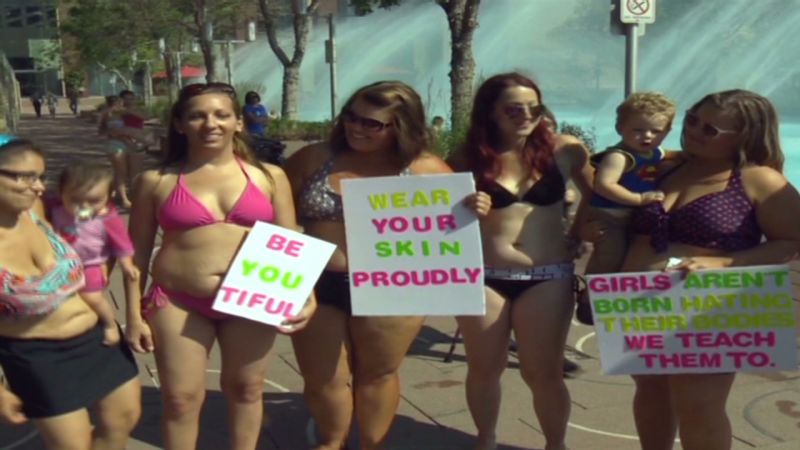 Medical College Girl Sexy Video - Bikini-clad moms rally against bullies | CNN