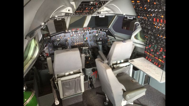 The museum's Convair 880 cockpit was the nerve center for the very first 880 test plane. In the 1960s, the 880 was said to be the world's fastest airliner, setting speed records above 700 mph, according to the museum. 