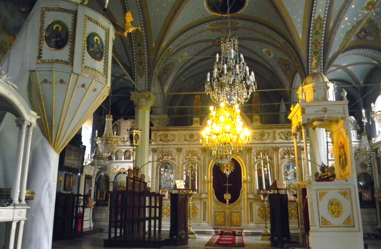The 6th century Aya Yorgi Church and Monastery on Buyukada island, near Istanbul.