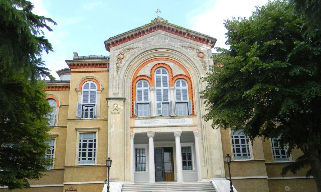 Ruhban Okulu, on Heybeliada island, was once a theology school run by the formidably-named Eastern Orthodox Church's Ecumenical Patriarchate of Constantinople. 