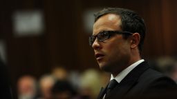 Oscar Pistorius in the Pretoria High Court on August 7, 2014, in Pretoria, South Africa.