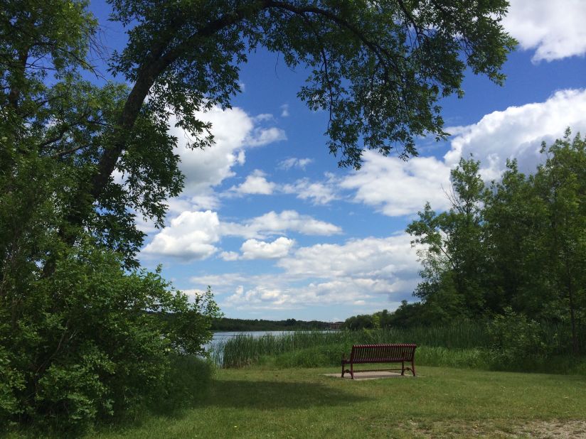 For 2014's Fourth of July weekend, <a href="http://ireport.cnn.com/docs/DOC-1150470">Funda Ray</a> went camping by the Saint Louis River in Cloquet, Minnesota. She said the river's calm waters that day made it an excellent place to go fishing and canoeing.