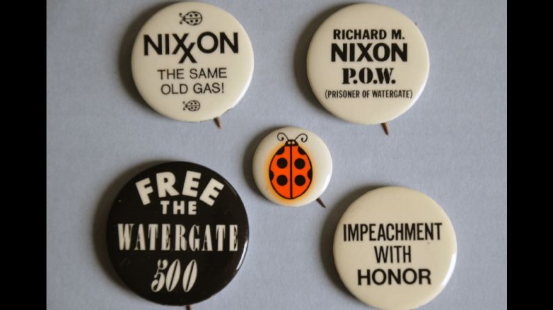 "Impeachment with honor" is a riff on Nixon's goal of achieving "peace with honor" in Vietnam.