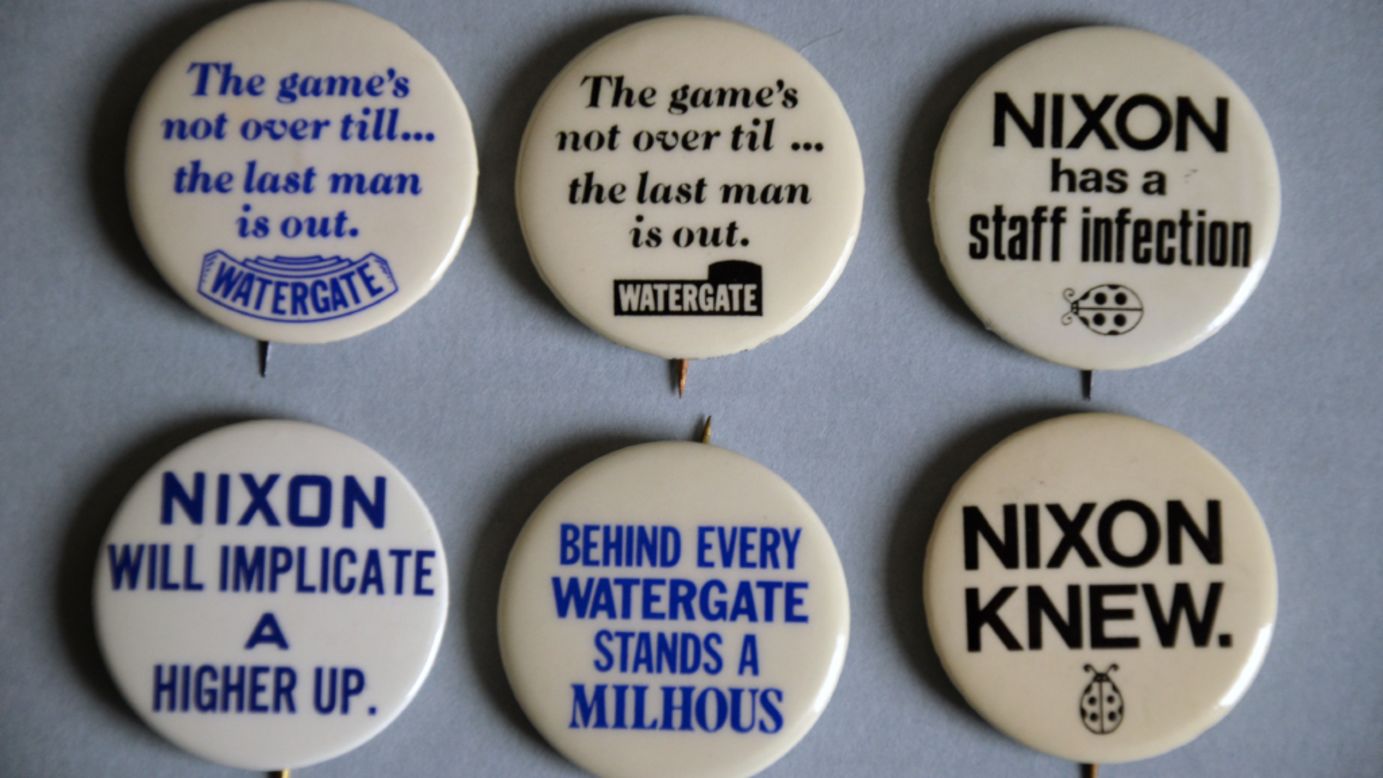 "Nixon knew." During the Watergate hearings, Sen. Howard Baker, Jr., asked the central question "what did the president know, and when did he know it?"