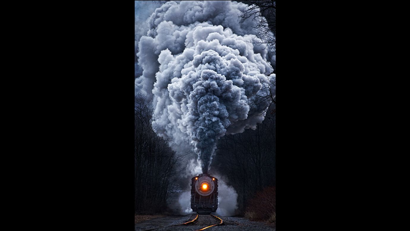 His interest in trains and photography stems from an early age, but Malkiewicz decided to dedicate himself seriously to his passion and create his website, <a href="http://www.losttracksoftime.com/" target="_blank" target="_blank">Lost Tracks of Time</a>, after a job posting took him to the rugged Rocky mountains of Colorado: "All around me there was this breathtaking, otherworldly scenery and then a steam train passes, it's as if you've lost track of time and have been transported to a bygone era when railroading was the primary form of transportation," Malkiewicz says. 
