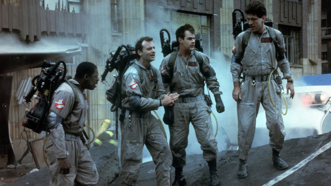 Who ya gonna call? The "Ghostbusters" squad if you want a hit on your hands. The tale of a ragtag bunch of supernatural exterminators -- Ernie Hudson, Bill Murray, Dan Aykroyd and Harold Ramis -- shot to the top of the box office.