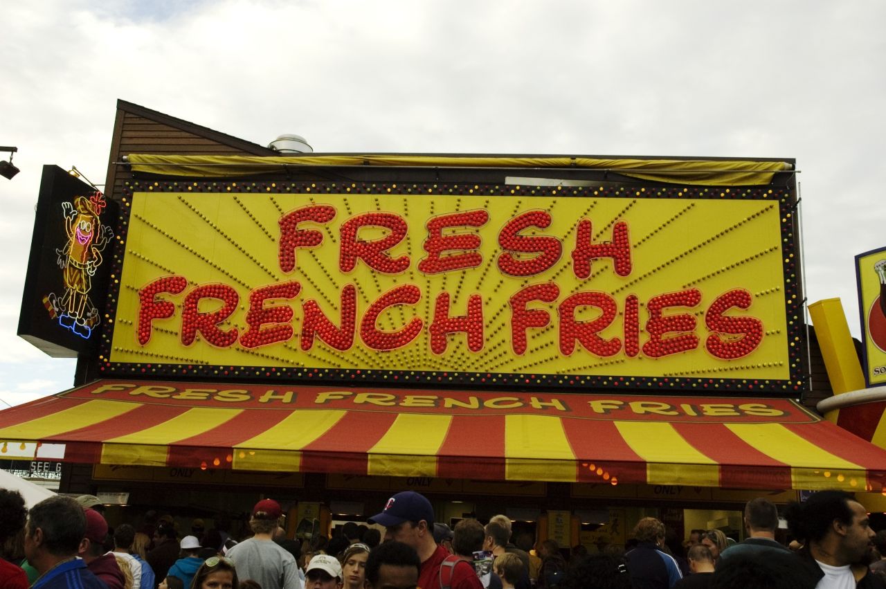 French fries seem almost tame in these batter-coated, cheese-soaked surroundings.